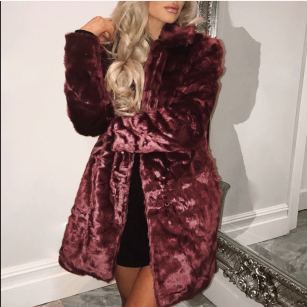 Faux Fur Coat